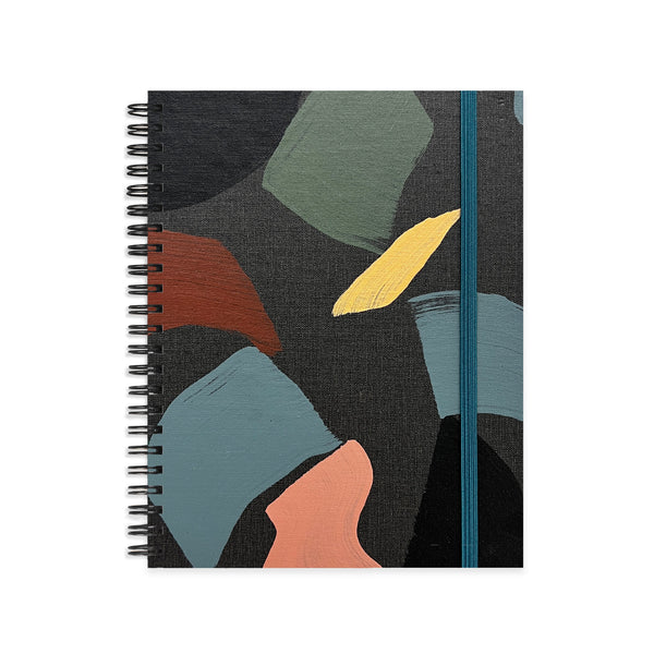 Moglea Moonlight Medium A5 Notebook with soft cover and lined pages for writing and journaling.
