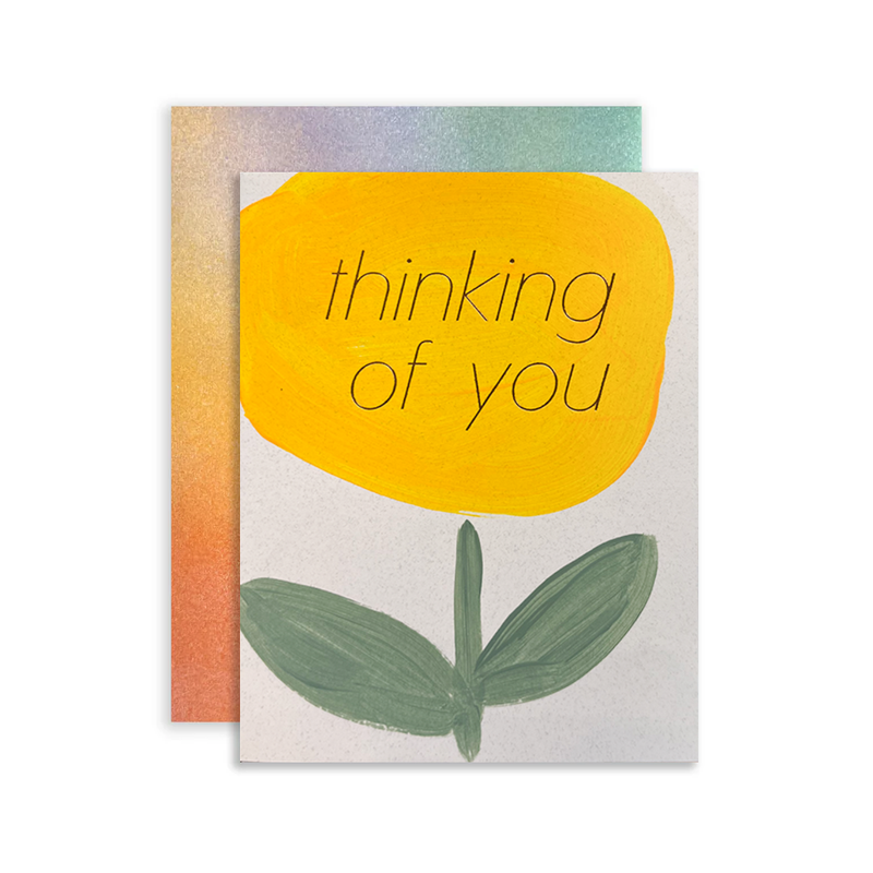 Flower Thinking.