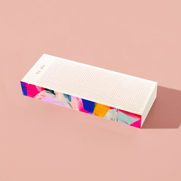 Moglea Slim Pad To Do notepad with lined pages and minimalist design for daily task organization.